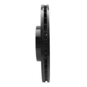 Land Rover Defender 110 Brake Rotor (1) - Front Left - R1 Concepts - Drilled & Slotted - Black - `18-`25